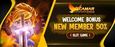 Welcome Bonus Spektakuler 50% Member Baru banner
